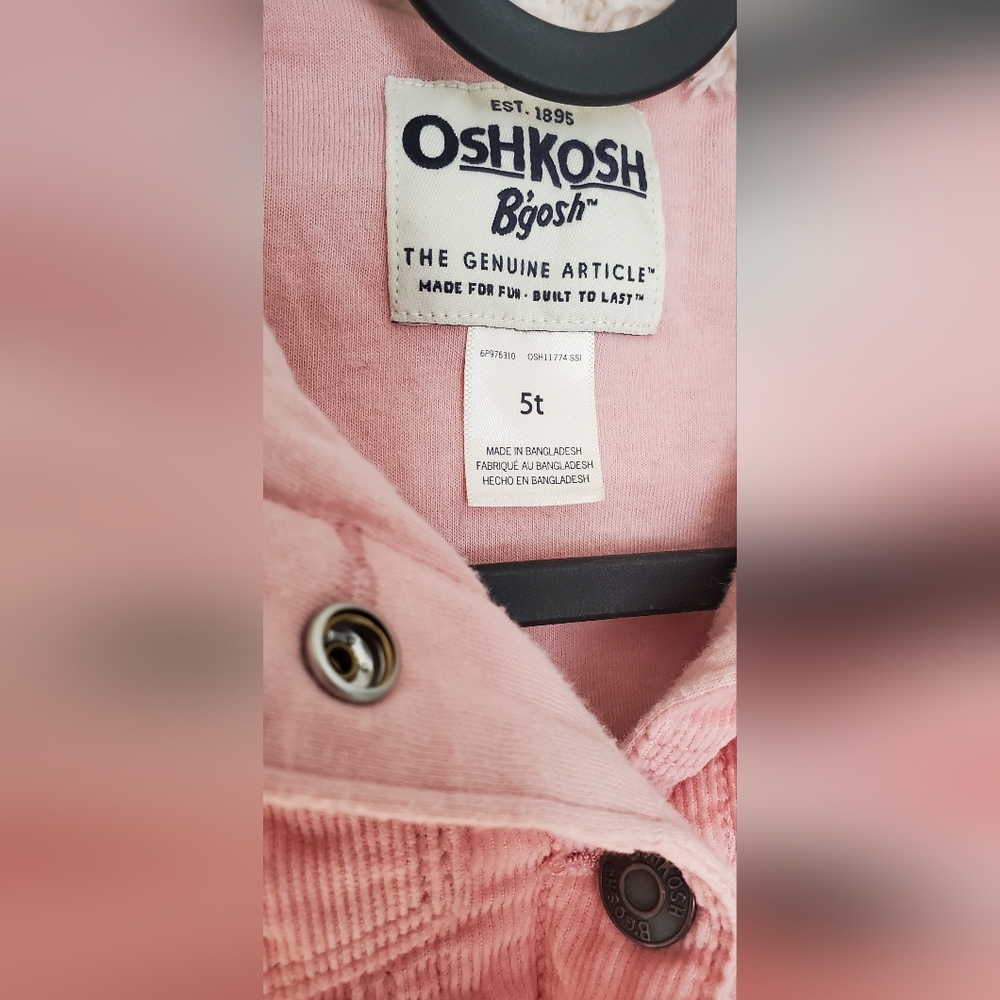 Oshkosh & Gap Kids Jean & Corduroy Jacket Lot Size 5T/XS - Picture 5 of 9